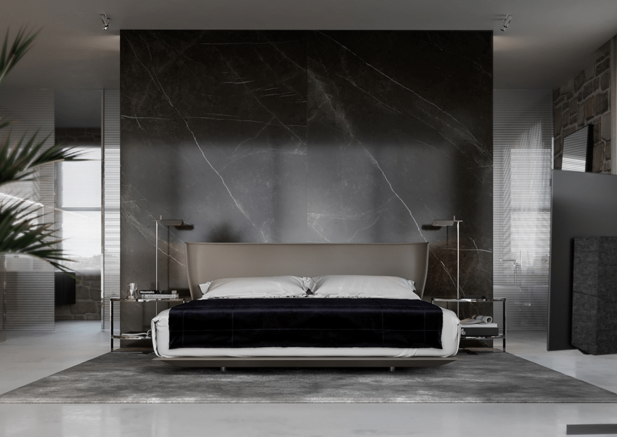bedroom design using ceramondo tiles